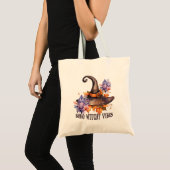 Boho Hekserige Sfeer Halloween Tote Bag (Voorkant (product))