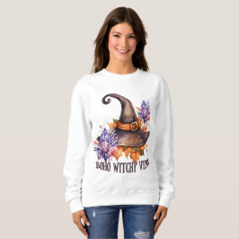 Boho Hekserige Sfeer Halloween Trui