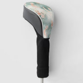 Boho Hemel Bloem Maans Patroon (7) Golfheadcover (Schuin)