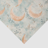 Boho Hemel Bloem Maantje Patroon (8) Tissuepapier (Detail)