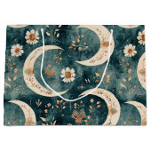 Boho Hemel Bloem Maantje Patroon (9) Groot Cadeauzakje (Voorkant)
