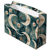 Boho Hemel Bloem Maantje Patroon (9) Groot Cadeauzakje (Achterkant Gekanteld)