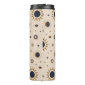 Boho Hemelastronomie Thermische Tumbler Thermosbeker (Achterkant)