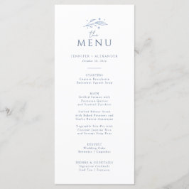 Boho Hemelbruiloft Menu