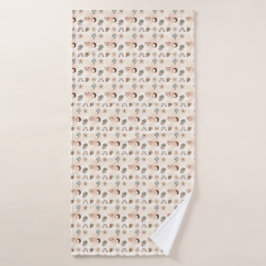 Boho Hemels Bloemmotief Badhanddoek