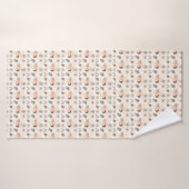 Boho Hemels Bloemmotief Badhanddoek (Badhanddoek)