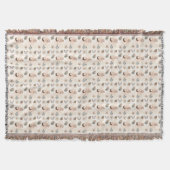 Boho Hemels Bloemmotief Deken (Voorkant)
