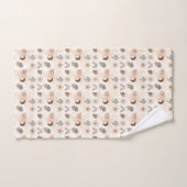 Boho Hemels Bloemmotief Handdoek (Handdoek)