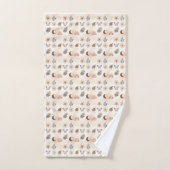 Boho Hemels Bloempatroon Bad Handdoek (Handdoek)