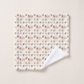 Boho Hemels Bloempatroon Bad Handdoek (Wasdoekje)