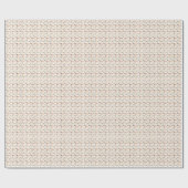 Boho Hemels Bloempatroon Cadeaupapier (Vlak)