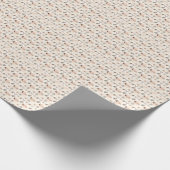 Boho Hemels Bloempatroon Cadeaupapier (Hoek)