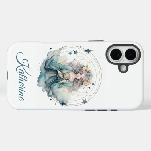 Boho Hemelse Hekserige Naam Case-Mate iPhone Case (Achterkant (horizontaal))