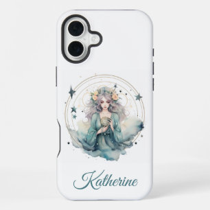 Boho Hemelse Hekserige Naam iPhone 16 Plus Hoesje