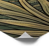 Boho Hemelse Sterachtige Bergsucculent Poster (Hoek)