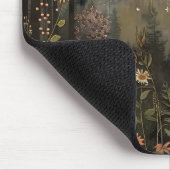 Boho Hemelse Zon Maan Wilde Bloementuin Muismat (Hoek)