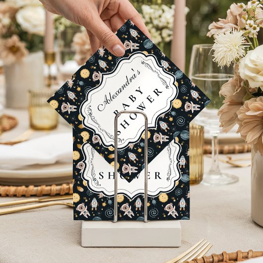 Boho Hemelwezens Baby Borrel Servet