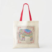 Boho Henna ziet er Decoratief Elephant Tas uit (Voorkant)