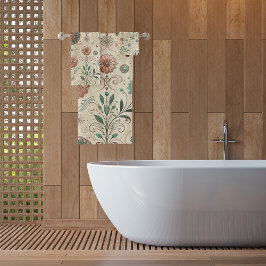 Boho Herb Bad Handdoek