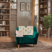 Boho Herb Pattern Fleece Deken