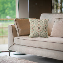 Boho Herb Pattern Kussen