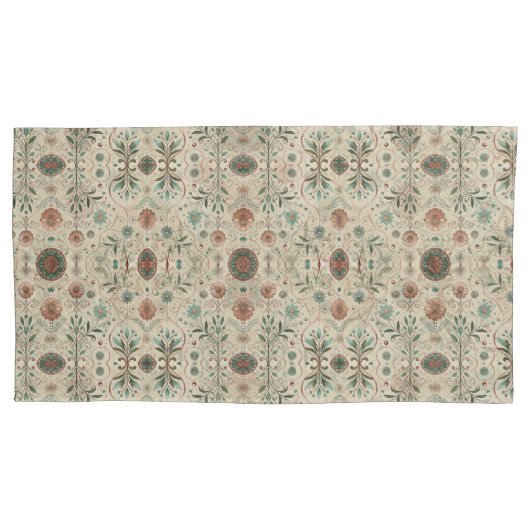 Boho Herb Pattern Kussensloop (Voorkant)
