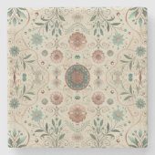 Boho Herb Stenen Onderzetter (Voorkant)