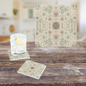 Boho Herb Stenen Onderzetter