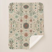 Boho Herbs Sherpa Blanket Sherpa Deken (Voorkant)