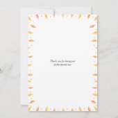 Boho Here Comes The Son Baby Boy Shower Kaart (Achterkant)