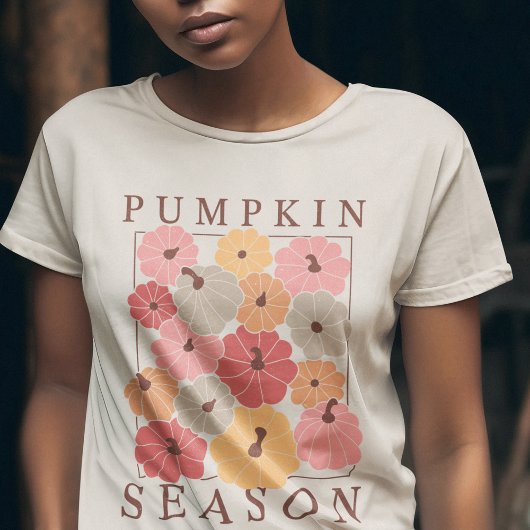 Boho Herfst Autumn Design Tri-Blend Shirt