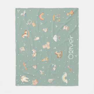Boho Herfst Baby Shower Vlokke Deken