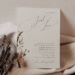 Boho herfst beige niets Fancy gewoon liefde bruilo Kaart<br><div class="desc">Introductie van onze prachtige boho herfst beige niets fancy alleen maar liefde bruiloft uitnodiging, die een eenvoudig en modern ontwerp weerspiegelt van de schoonheid van de natuur omarmt. Met geperste gedroogde herfst waterverf bloemen en terracotta bladeren, het vangt de essentie van oktober verbrande oranje tinten, het creëren van een minimalistisch...</div>