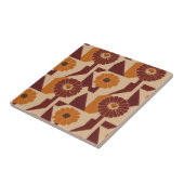 Boho Herfst Botanisch Bloemmotief Tegeltje (Zijkant)