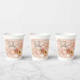 Boho Herfst Citaat Papieren Bekers