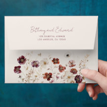 Boho Herfst Floral Wedding
