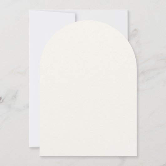 Boho Herfst Floral Wedding Kaart (Achterkant)