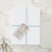 Boho Herfst Geest Baby Shower Bedank Favor Cadeaulabel (Met Touw)