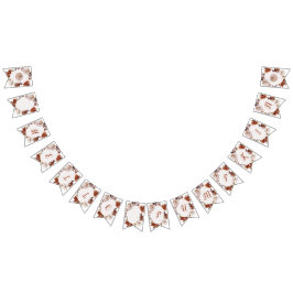 Boho herfst Hallo pompoen Vlaggetjes