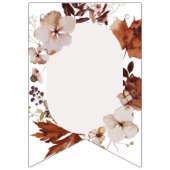 Boho herfst Hallo pompoen Vlaggetjes (Tweede vlag)