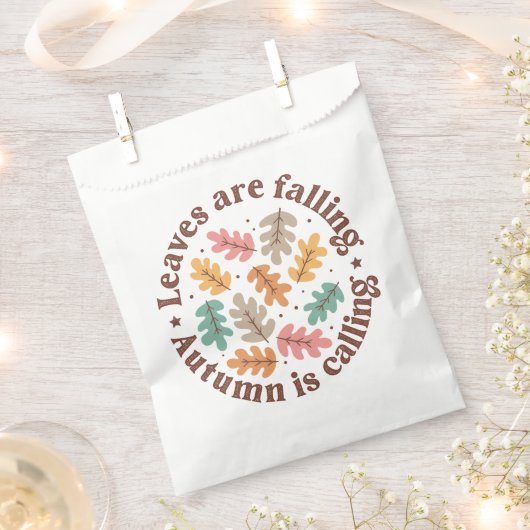 Boho Herfst herfstquote Bedankzakje (Geknipt)