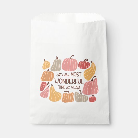 Boho Herfst herfstquote Bedankzakje (Voorkant)