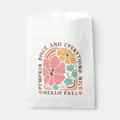 Boho Herfst herfstquote Bedankzakje (Voorkant)