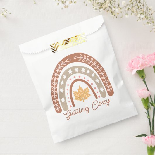 Boho Herfst herfstquote Bedankzakje (Gezegeld)