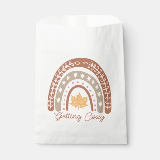 Boho Herfst herfstquote Bedankzakje (Voorkant)