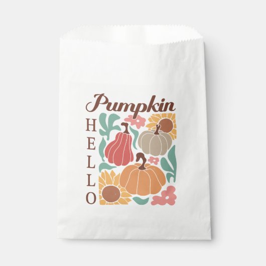 Boho Herfst herfstquote Bedankzakje (Voorkant)