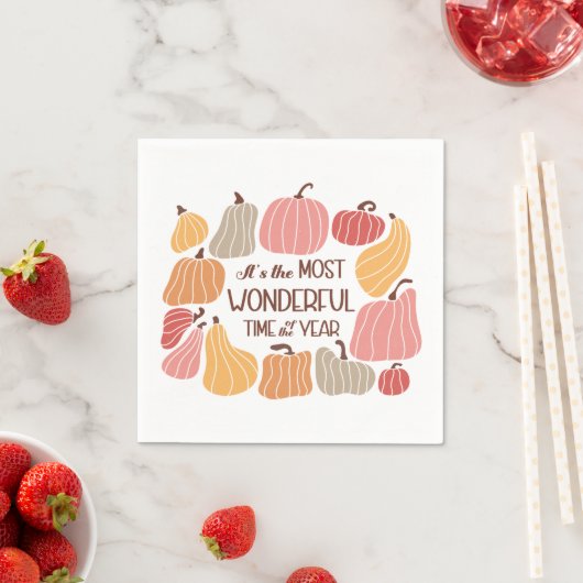 Boho Herfst herfstquote Servet (Insitu)