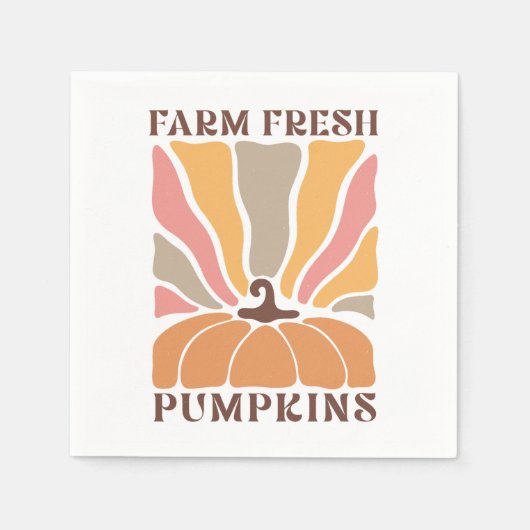 Boho Herfst herfstquote Servet (Voorkant)