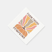 Boho Herfst herfstquote Servet (Hoek)