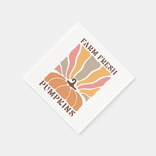 Boho Herfst herfstquote Servet (Hoek)